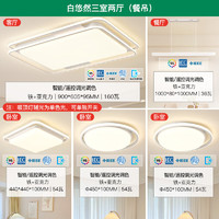 雷士照明 LED吸顶灯套餐 悠然白 三室两厅餐吊