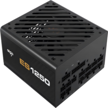 爱国者（aigo）电竞ES1250W ATX3.0金牌全模组 黑色 台式机电脑主机电源（80PLUS金牌/原生PCIE5.0/大单路/4090）