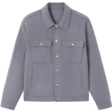 gxgjeans 绵羊毛面料 男式呢夹克外套