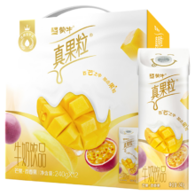 88VIP：蒙牛 真果粒牛奶芒果百香果口味240g*12包