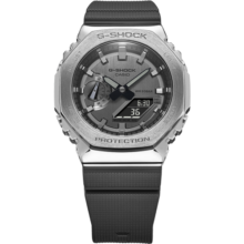 卡西欧（CASIO）G-SHOCK GM-2100八王子系列明星同款欧8金属表头运动男表新年礼物 GM-2100-1APR