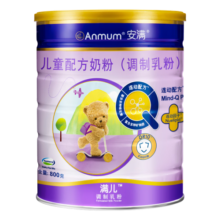 安满（ANMUM）奶粉3段进口高含量乳铁蛋白牛奶粉 新西兰原装进口 4段 罐体微变形 800g 1罐