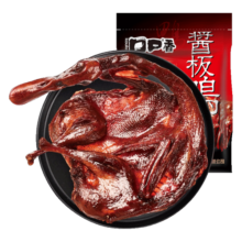 口口香酱板鸭湖南特产熟食腊味即食肉干肉脯真空包装小吃麻鸭香辣味 商超同款酱板鸭308（微辣）308g 酱板鸭