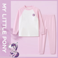 My Little Pony  小马宝莉 女童保暖内衣家居服套装