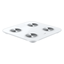 华为现货热销中 智能体脂秤 3 WiFi版 电子秤体重秤家用 14项身体数据/WiFi蓝牙双连接雅致白