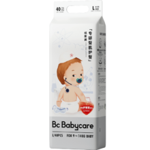 babycare 专研臀肌 婴儿纸尿裤 L码40片 赠 同款40片