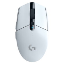 罗技（G） G304 无线游戏鼠标LIGHTSPEED电竞轻量便携小手CF/吃鸡宏编程 G304白色送鼠标垫