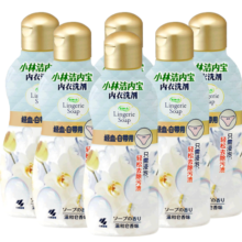 小林制药（KOBAYASHI）洁内宝内衣清洗剂皂香型120ml*6瓶温和亲肤有效清除血渍男女通用