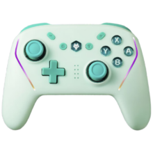 plus：狼鸣 switch手柄 Pro无线蓝牙NFC游戏手柄 绿色
