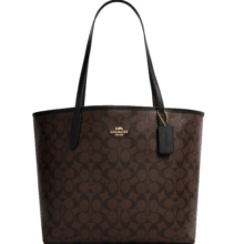 蔻驰（COACH）女士包奢侈品city33单肩包大号托特包5696送礼物【官方授权直供】