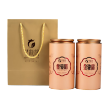 梦龙韵 金骏眉特级红茶正宗武夷山茶叶180g*2罐+1礼袋