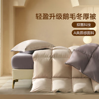 BLISS 百丽丝 抗菌鹅毛冬厚被 220cm×240cm