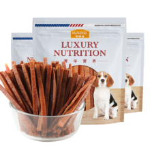 需首购: 麦富迪 宠物狗狗零食 成犬幼犬训狗奖励鸡肉细丝1200g *3件