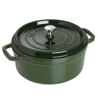 staub 珐宝 圆形炖锅 铸铁锅 20cm 樱桃红