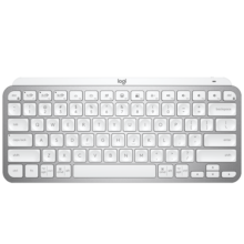 罗技（Logitech）大师系列 MX Keys Mini Mac版 简约无线背光键盘 浅灰色 蓝牙 办公 智能键盘  平板电脑键盘