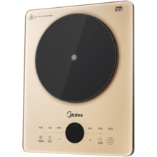 美的（Midea）电磁炉家用电池炉爆炒大功率套装全套带锅火锅炒菜智能电磁灶电火锅一体防水电磁炉 【配美的不粘锅+汤锅】-高性价比