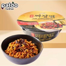 paldo韩国进口 八道御膳炸酱大碗面190g