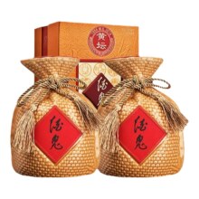 聚划算百亿补贴:酒鬼酒52度黄坛468mL*2瓶*整箱馥郁香型高度白酒