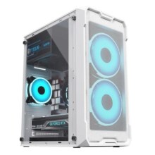 积至EVESKY 问界机箱电脑台式主机itx白色m-atx水冷机箱侧透明diy