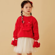 20点开始！mini balabala 迷你巴拉巴拉 女童卫衣