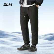 plus会员：GLM 男士加绒加棉保暖棉裤 *2件、凑T恤