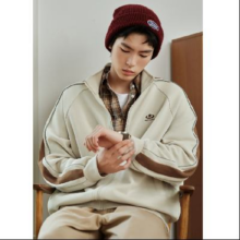 PLUS会员：Semir 森马 梅花系列外套 男复古美式运动风夹克 109524108107