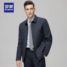 闭眼买： 罗蒙 男士90鸭绒 行政夹克外套 3Y147A28