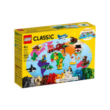 LEGO 乐高 经典创意系列 11015 环球动物大集合拼搭玩具
