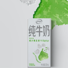 yili 伊利 纯牛奶200ml*24盒/箱