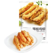 2日21点50分抢、限1000件：京都巧娘 无骨藤椒雪花鸡柳 米香原味 500g 空气炸锅食材