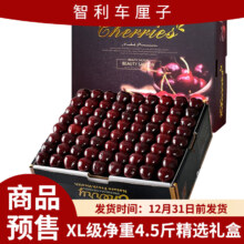 京东百亿补贴:愉果（yuguo）智利车厘子整箱礼盒 5斤XL级礼盒净4.5斤单果24-26mm