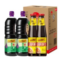 88VIP、李锦记薄盐生抽1.52kg×2瓶+480g×2瓶耗油+凑单