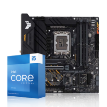 PLUS会员、京东百亿补贴:英特尔Intel 主板CPU套装 华硕TUF B760M-PLUS 重炮手D5 II i5 13600KF升级14600KF