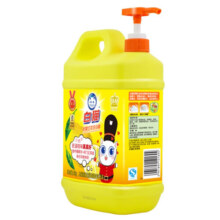白猫 柠檬红茶洗洁精2kg*8瓶（整箱装）A类食品用去油红茶香洗洁精