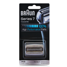 博朗（BRAUN）剃须刀7系刀头配件 德国进口刮胡刀网膜 70S 银色款 70S