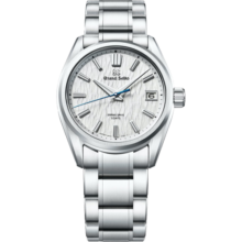冠蓝狮（Grand Seiko） 冠蓝狮gs白桦林系列钢表带商务休闲高振频机械男表日本原装 SLGA009G（9RA2不锈钢）