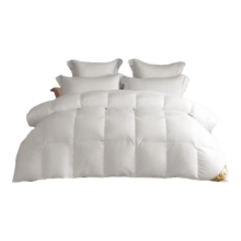 京东百亿补贴：OBXO 源生活 A类95%白鹅绒羽绒被子冬被 1200g填充 200x230cm 白色