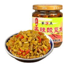 88VIP：军杰 香辣酸豆角218g*1瓶
