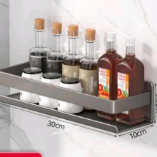 PLUS会员、需首购：锦绣百年 厨房用具置物架 30CM