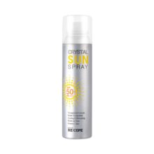 RE:CIPE 玥之秘水晶防晒喷雾面部隔离男女防晒霜军训户外SPF50+ PA+++ 【韩国进口】150ml双支装