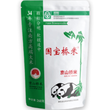 国宝桥米京山桥米268g 绿色食品