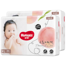 京东百亿补贴、PLUS会员：Huggies 好奇 铂金装纸尿裤XL 96片