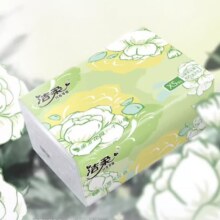 洁柔 东方花园系列纸抽餐巾纸 3层 1包*100抽