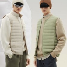 PLUS会员、17号0点：蕉内 氢气301A男士轻薄羽绒服马甲 圆高领
