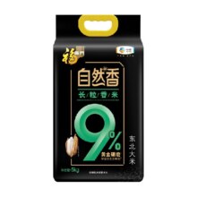 88会员：福临门 自然香长粒香大米5kg×1袋
