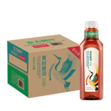 农夫山泉 东方树叶 无糖茶饮料900ml*12瓶 大瓶装 整箱 青柑普洱