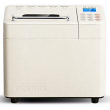 柏翠(petrus)面包机 烤面包机 揉面和面机 全自动 家用冰淇淋PE8860Y