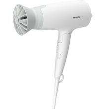 飞利浦（PHILIPS）电吹风机 3系小花筒 57°C低温速干 负离子护发 小花筒白色 可折叠家用  家电国家补贴 圣诞节礼物