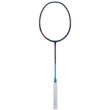 李宁（LI-NING）雷霆系列 雷霆50碳纤维 雷霆20训练比赛 轻量进攻型羽毛球拍 4U 雷霆50蓝绿（暴力扣杀）