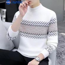 NASAMITOO 中高领毛衣男士